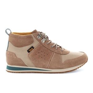 Teva Women's Sneakers Size 9.5 Highside '84 Mid Sneaker Sand Dune Sesame Lace Up